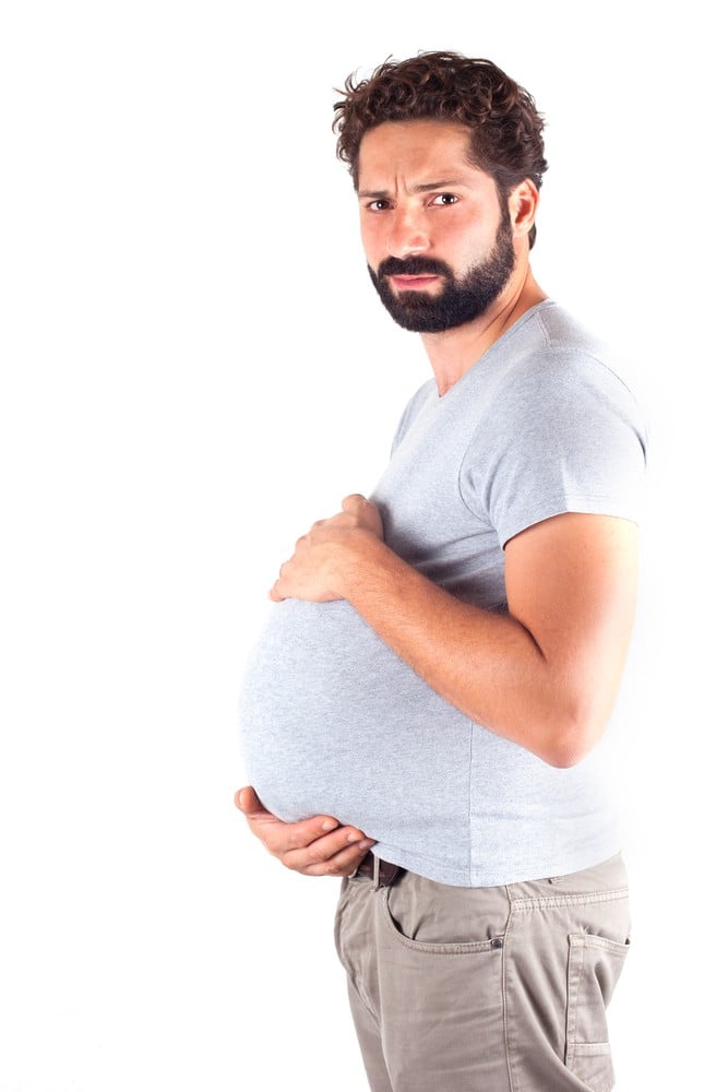 Bild schwangerer Mann