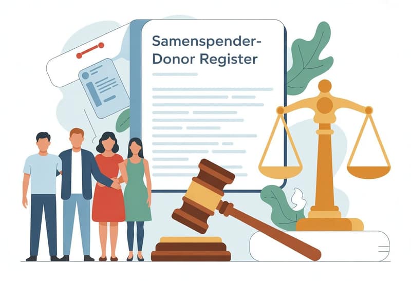 Das Samenspenderregister — Rechte, Pflichten und Transparenz für Familien